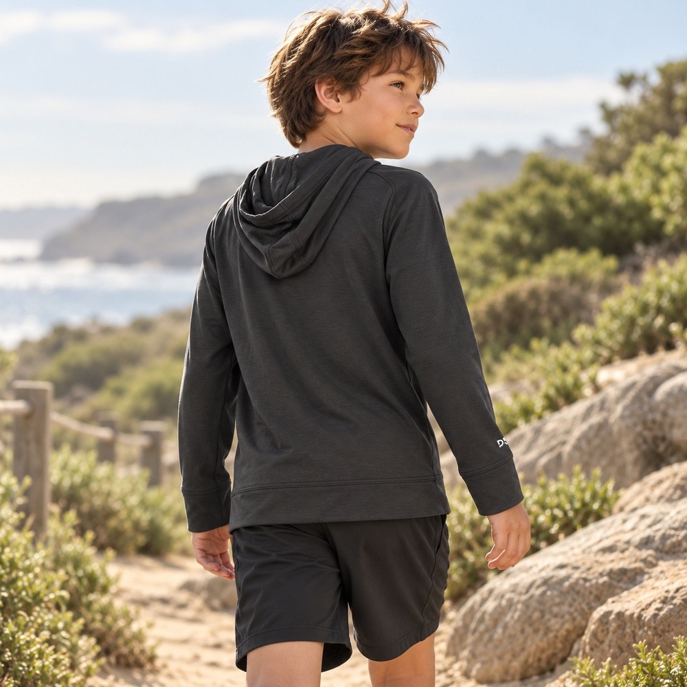 DSG Movement Hoodie Mens Small Black Athletic Performance Gym Long Sleeve Sweat